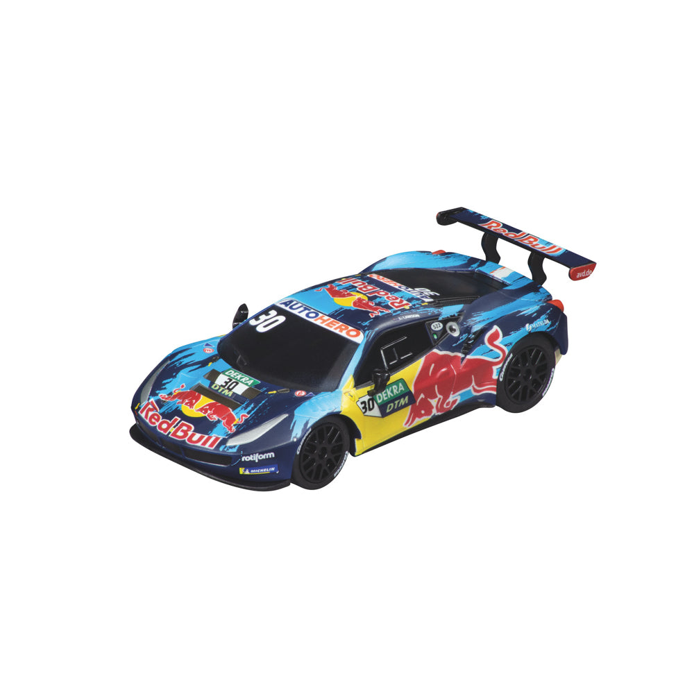 Carrera GO!!! Slot Car Vehicle - GO!!! Ferrari 488 GT3 Red Bull AF Corse, No.30.
