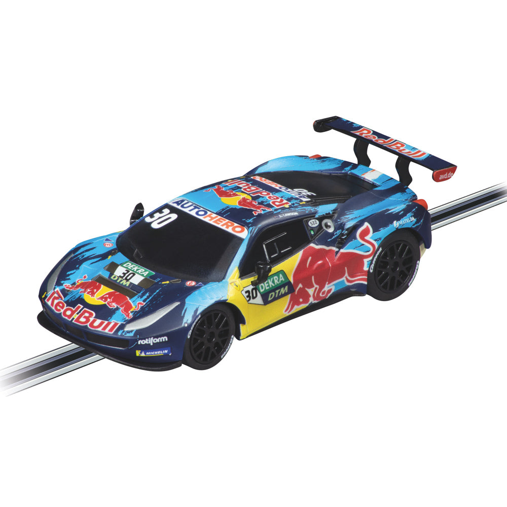 Carrera GO!!! Slot Car Vehicle - GO!!! Ferrari 488 GT3 Red Bull AF Corse, No.30.