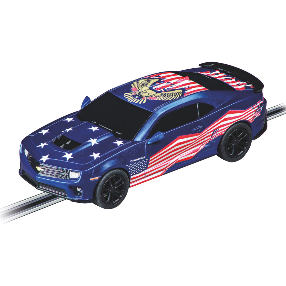 Carrera GO!!! Street Legends American Originals 1:43 Scale Slot Car Set.