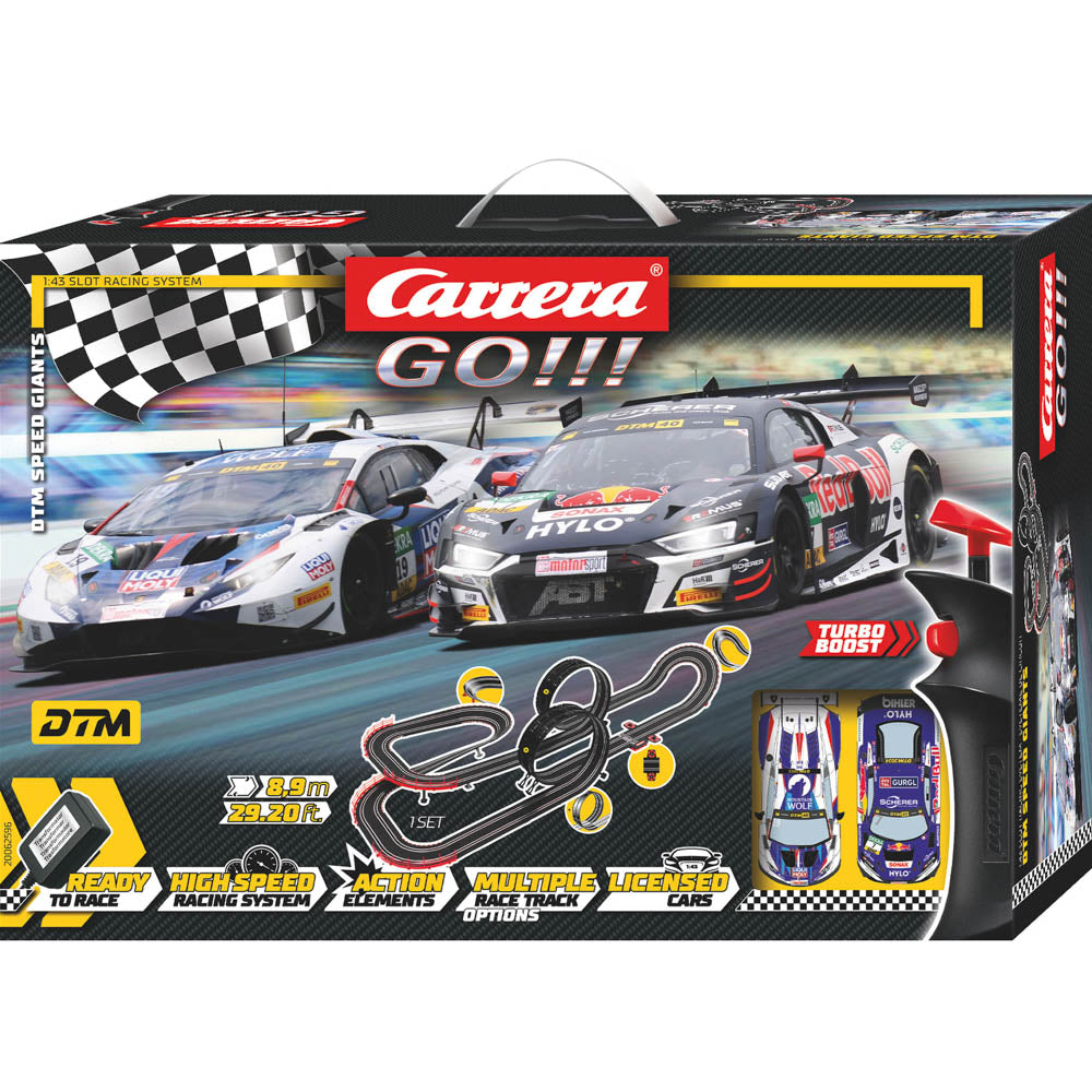 Carrera GO!!! DTM Speed Giants Slot Car Set.