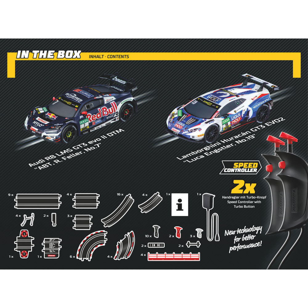 Carrera GO!!! DTM Speed Giants Slot Car Set.