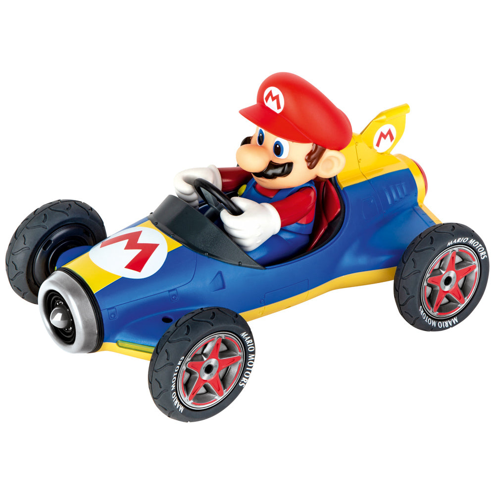 Carrera Mario Kart Pull & Speed Mach 8 Twin Pack - Mario & Luigi playset.