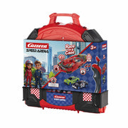 Carrera Speed Arena Slot Car Race Track - Police Chase in fold-out case playset.