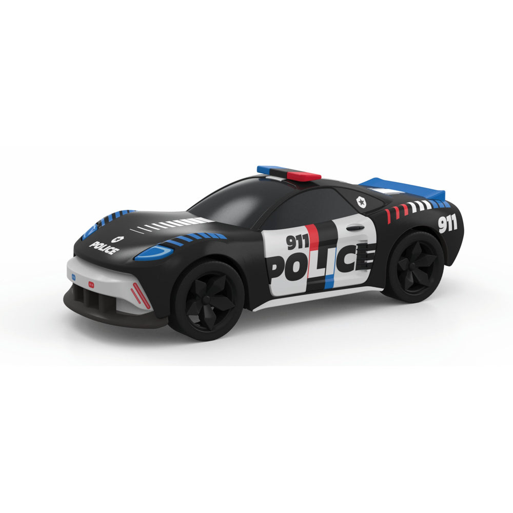 Carrera Speed Arena Slot Car Race Track - Police Chase in fold-out case playset.