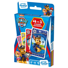 Cartamundi Shuffle 4In1 Card Games PAW Patrol
