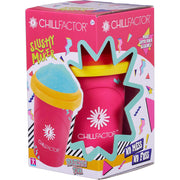 Chill Factor Slushy Maker Colour Shock Perfectly Pink, in packaging