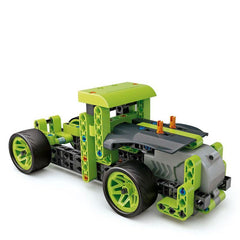 Clementoni Mechanics Laboratory Hot Rod + Race Truck With Pull Back Module