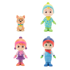 Cocomelon 4 Figure Pack Winter Set