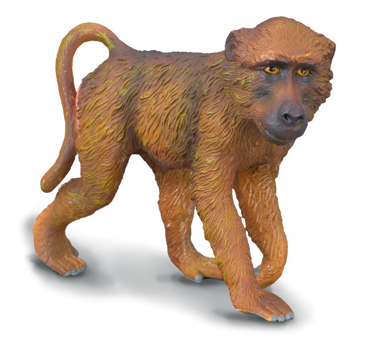 Collecta Baboon Male Figure (Red)
