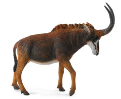 COLLECTA GIANT SABLE ANTELOPE FEMALE FIGURE (YELLOW)