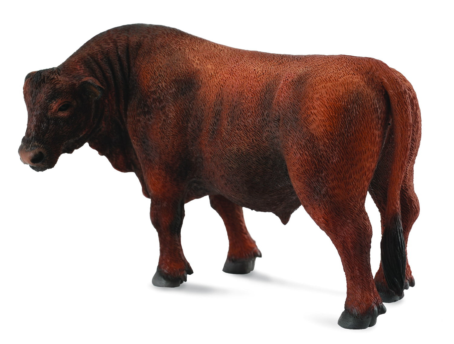 Collecta Red Angus Bull Figure (Yellow)