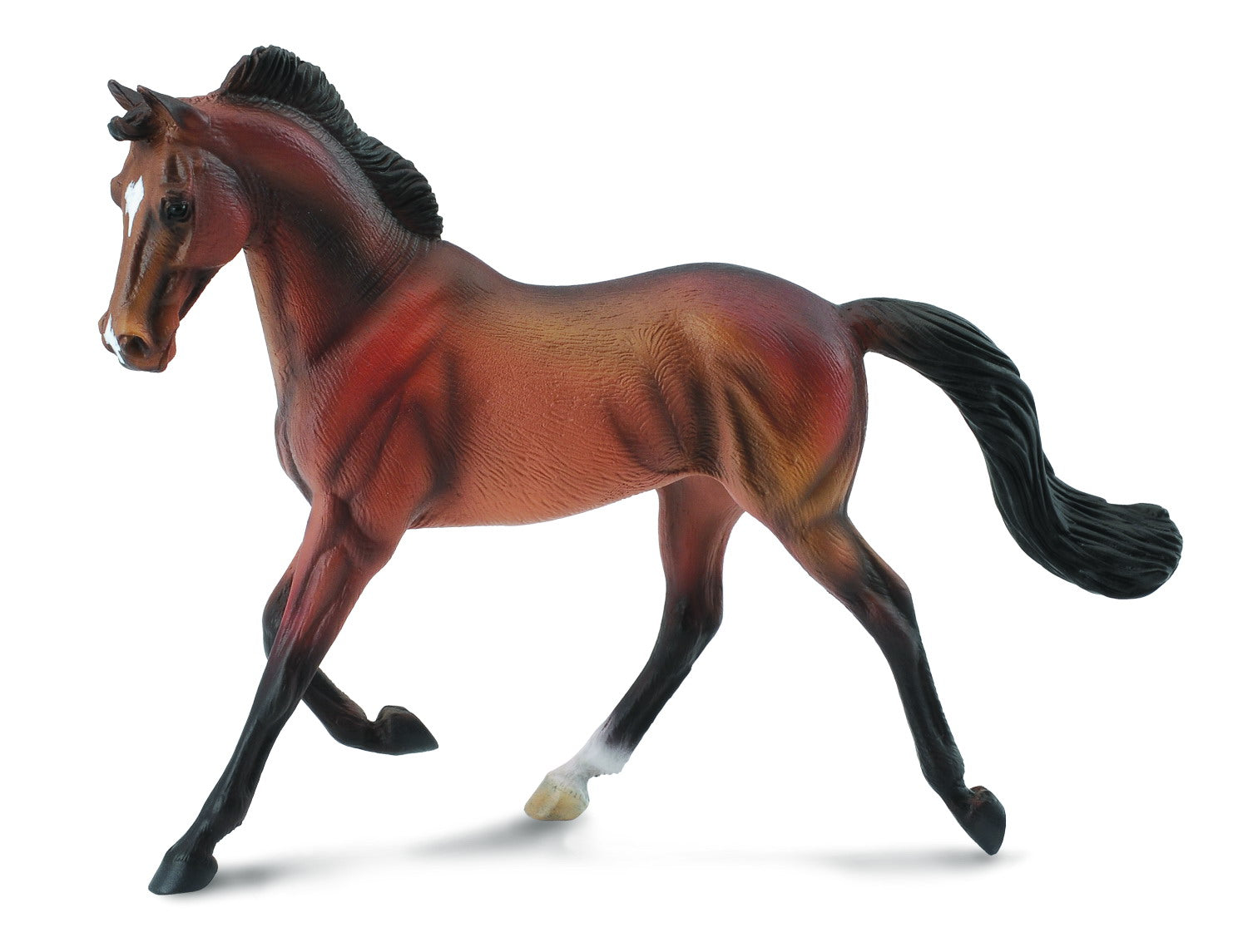 Collecta Thoroughbred Mare Bay Figure (Grey)