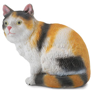 Collecta 3-Colour House Cat Sitting (Green)