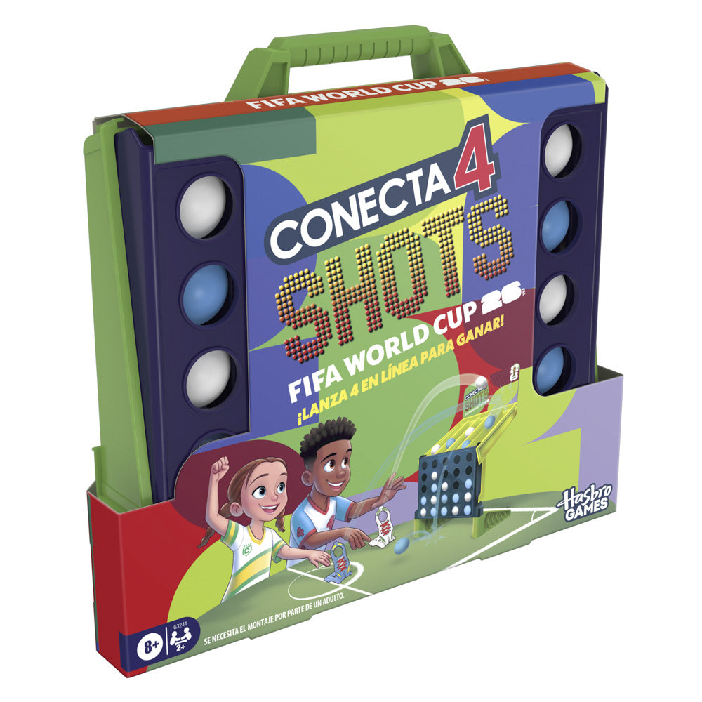Connect 4 Shots FIFA Edition - Strategic ball shooter game, in packaging
