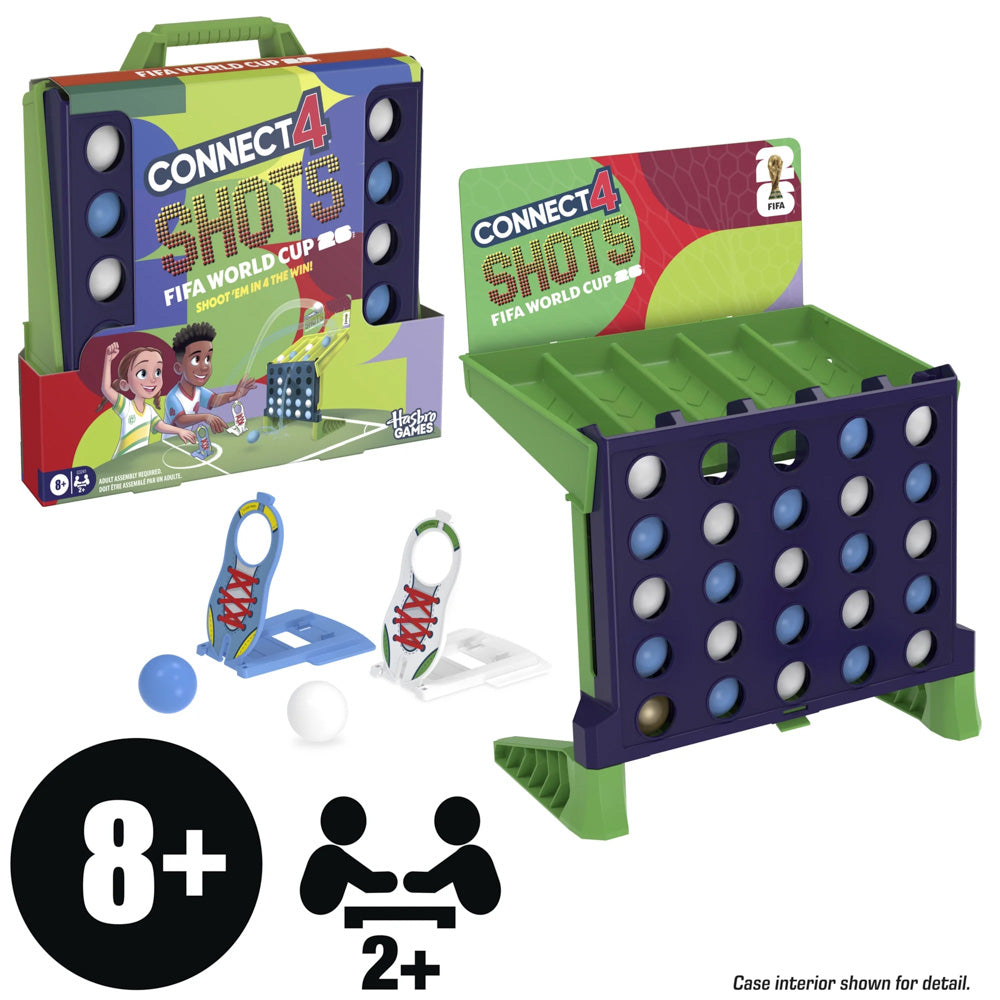 Connect 4 Shots FIFA Edition - Strategic ball shooter game