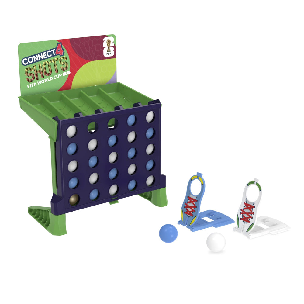 Connect 4 Shots FIFA Edition - Strategic ball shooter game, in packaging