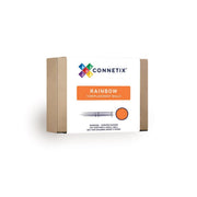 CONNETIX Magnetic Tiles 12 Piece - Rainbow Replacement Ball Pack - Toyworld NZ