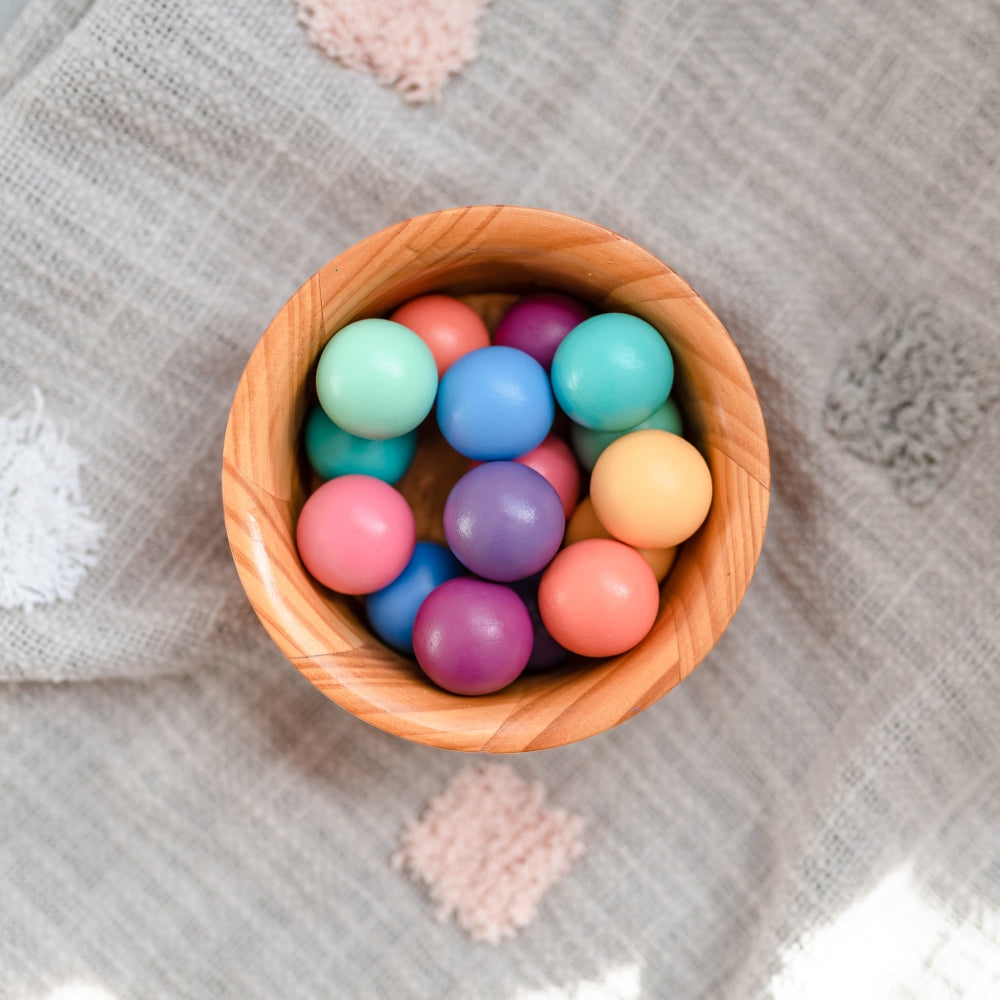 CONNETIX Magnetic Tiles 16 Piece - Pastel Replacement Ball Pack - Toyworld NZ
