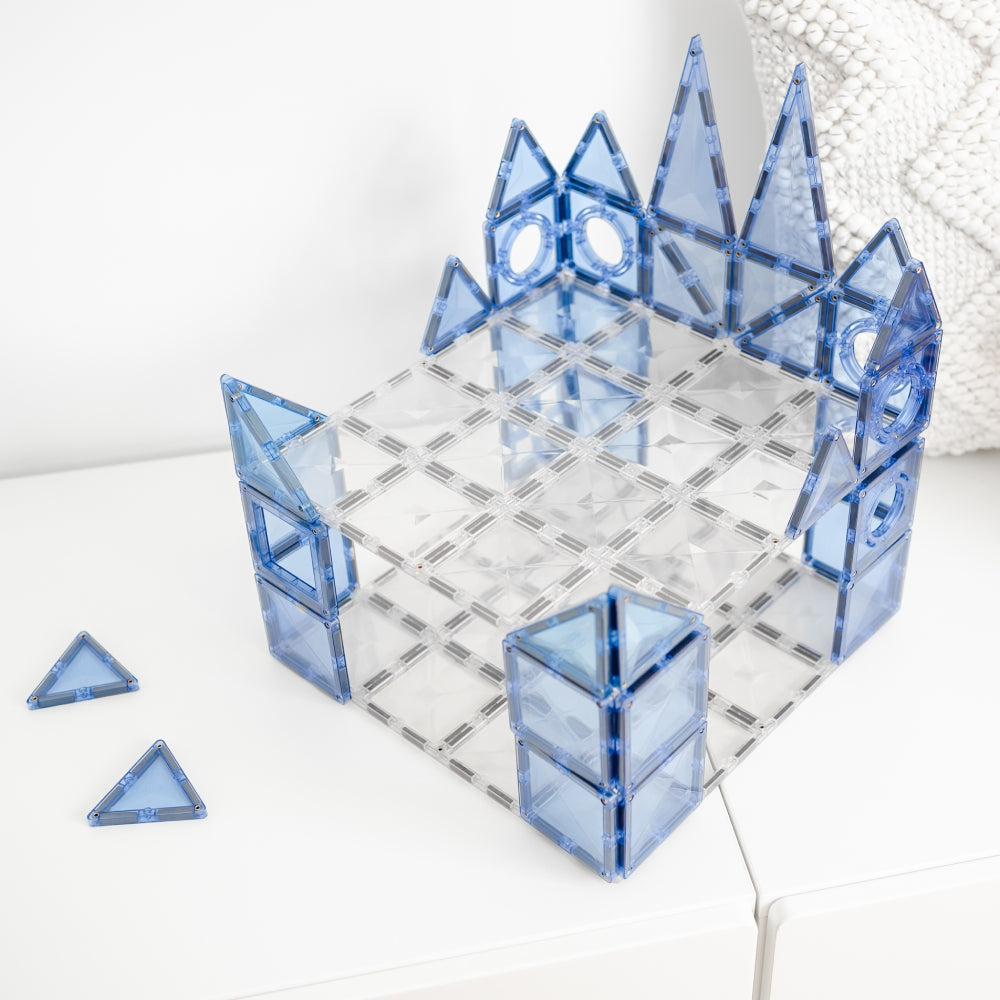 CONNETIX Magnetic Tiles 2 Piece - Clear Base Plate Pack - Toyworld NZ