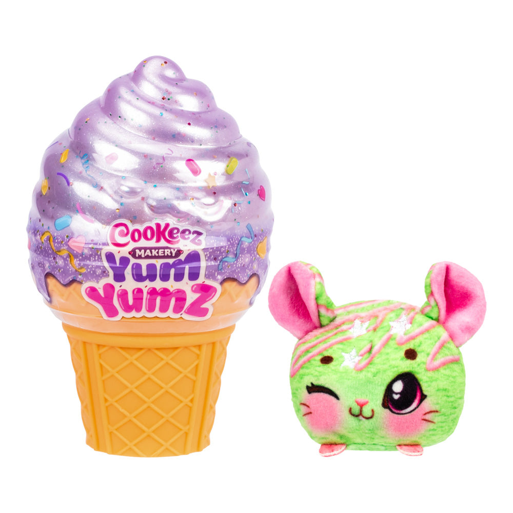 Cookeez Makery Yum Yumz Scented Surprise Plush Series 2 Blind Box toy, in packaging.