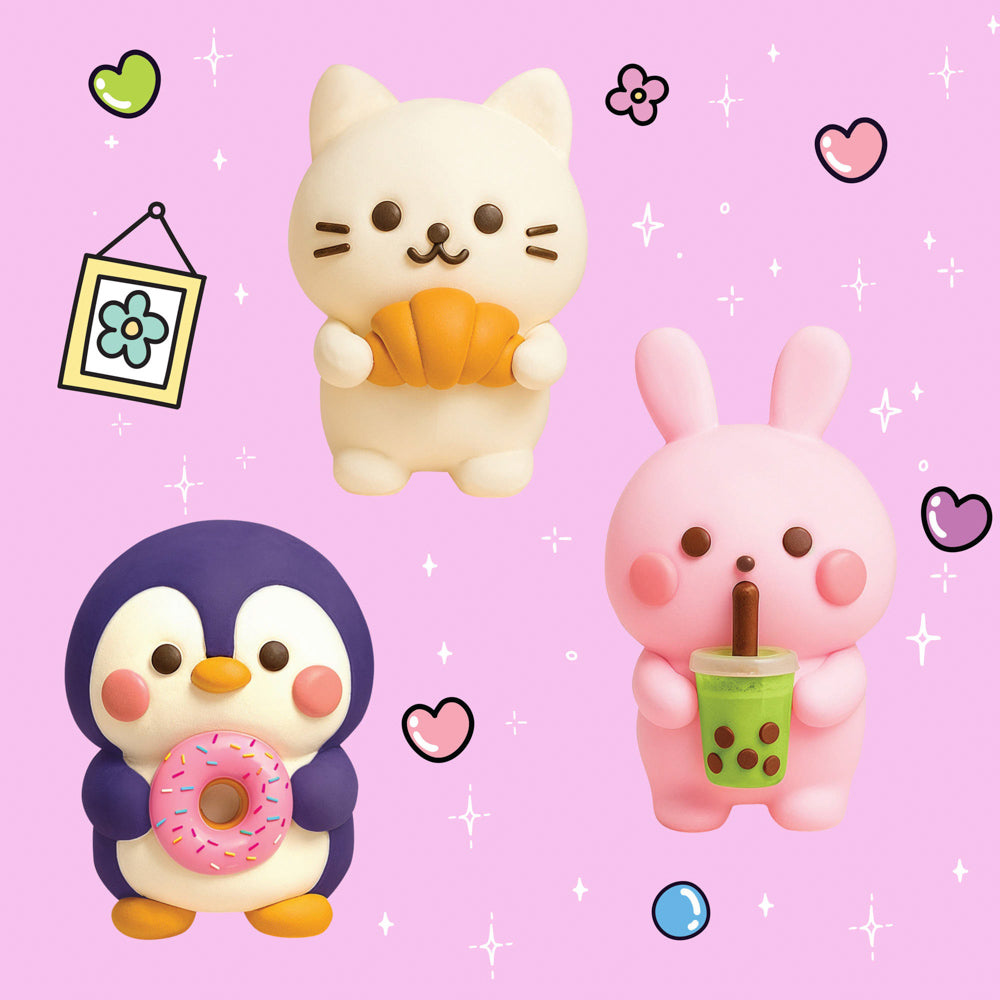 Cosy Clay Mini Cuties Polymer Clay Craft Kit.