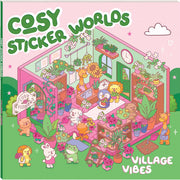 Cosy Sticker Worlds Book - Village Vibes
