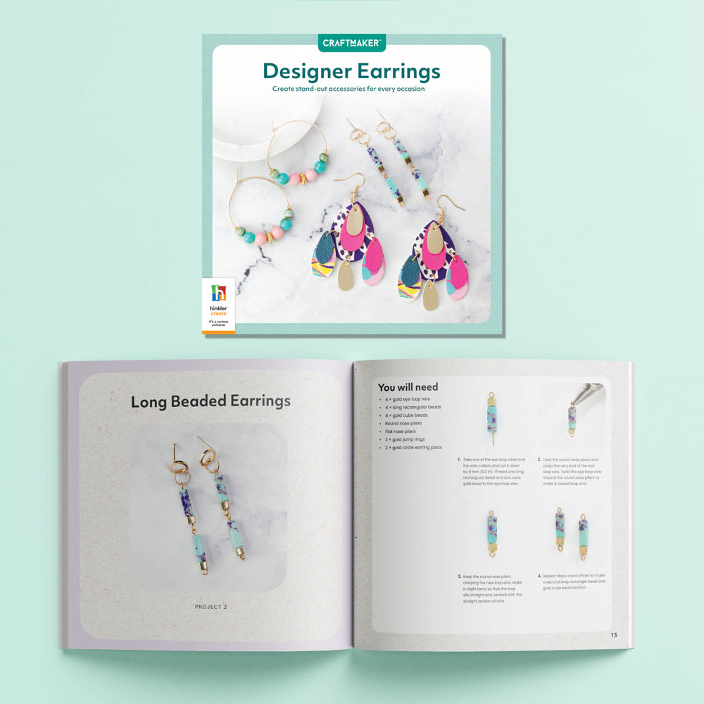 Craft Maker Designer Earrings DIY Jewellery Kit.