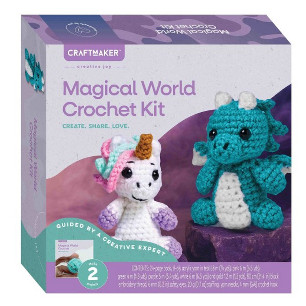 Craft Maker Magical World Crochet Kit.
