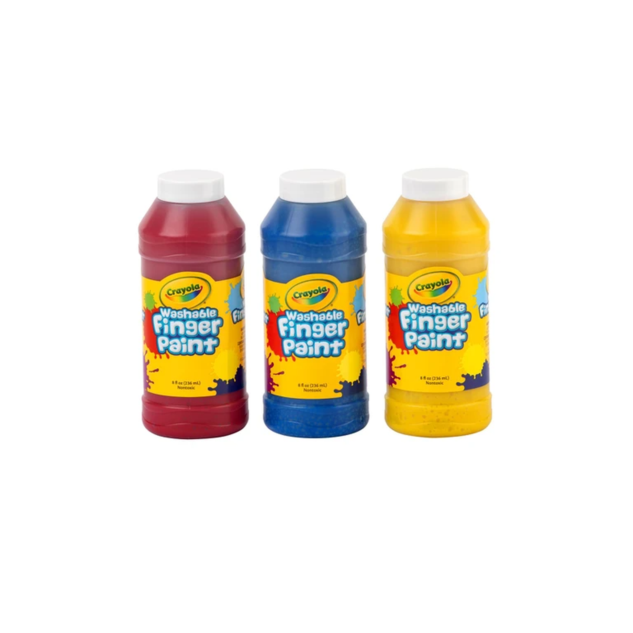 Crayola® 3ct Washable Fingerpaints