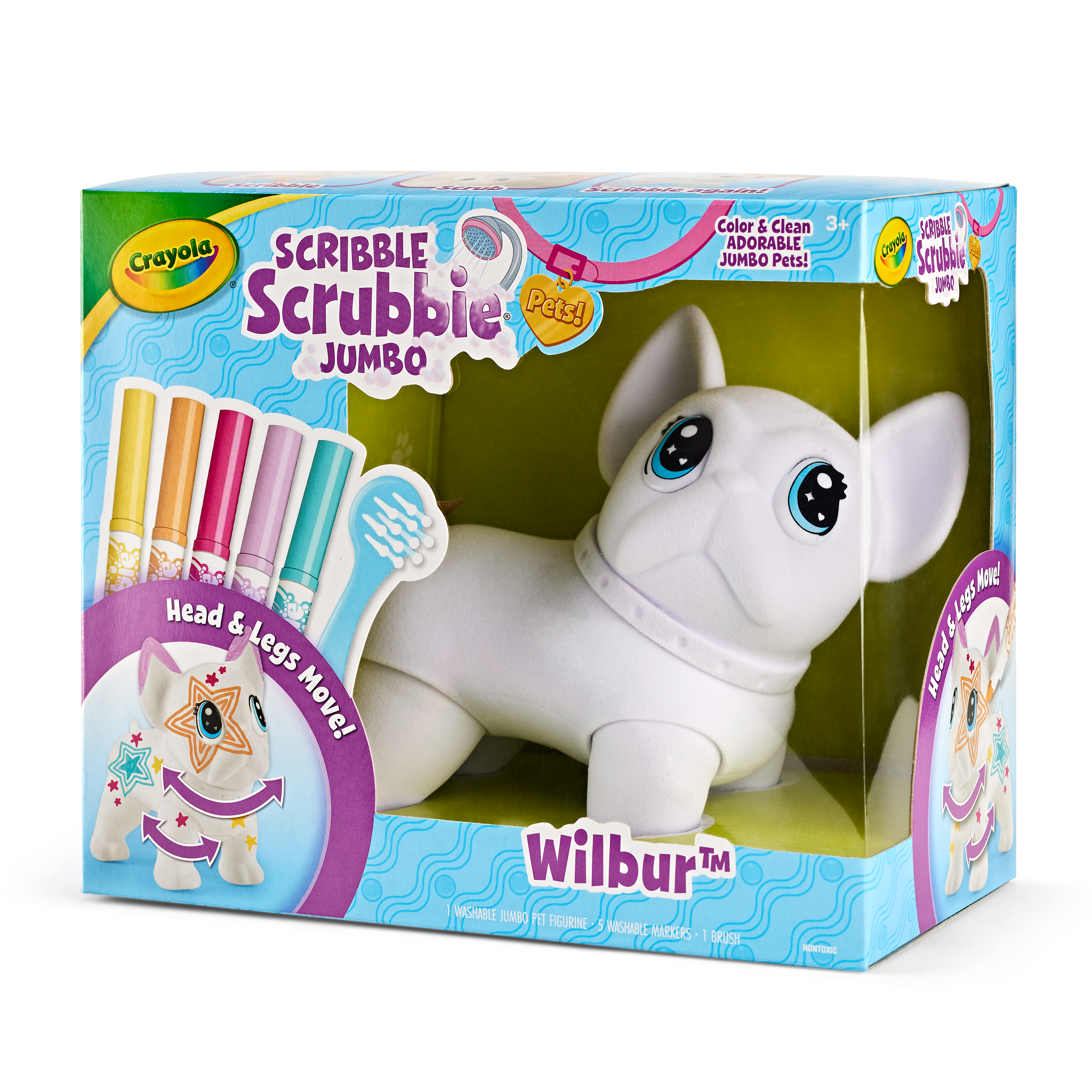 Crayola Scribble Scrubbie™ Jumbo Pet - Wilbur