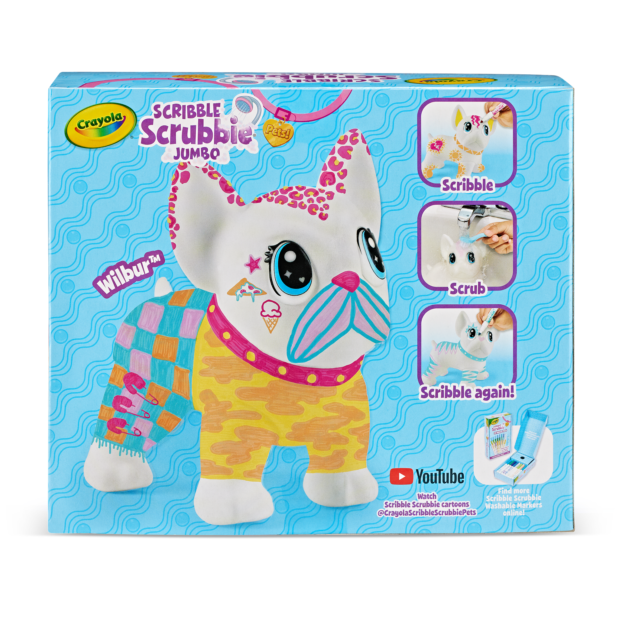 Crayola Scribble Scrubbie™ Jumbo Pet - Wilbur