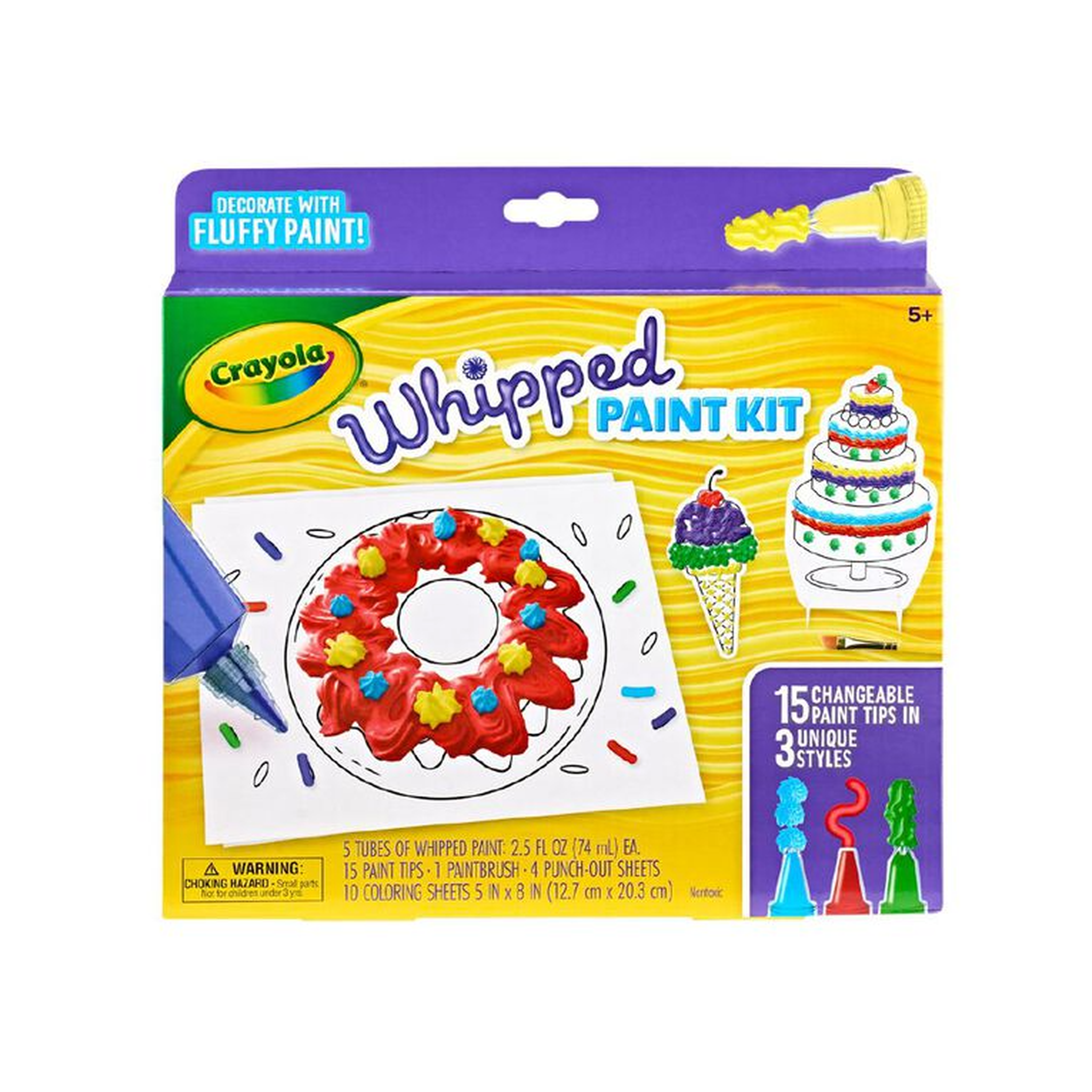 Crayola Whipped Paint Kit