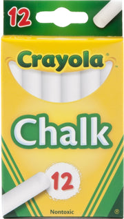 Crayola Chalk 12 Sticks White.