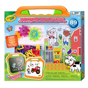 Crayola Ready-to-Play Double-Sided Board & Farm Playset