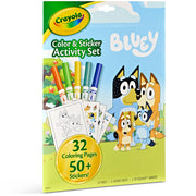 Crayola Colouring & Sticker Activity Set - Bluey, in packaging