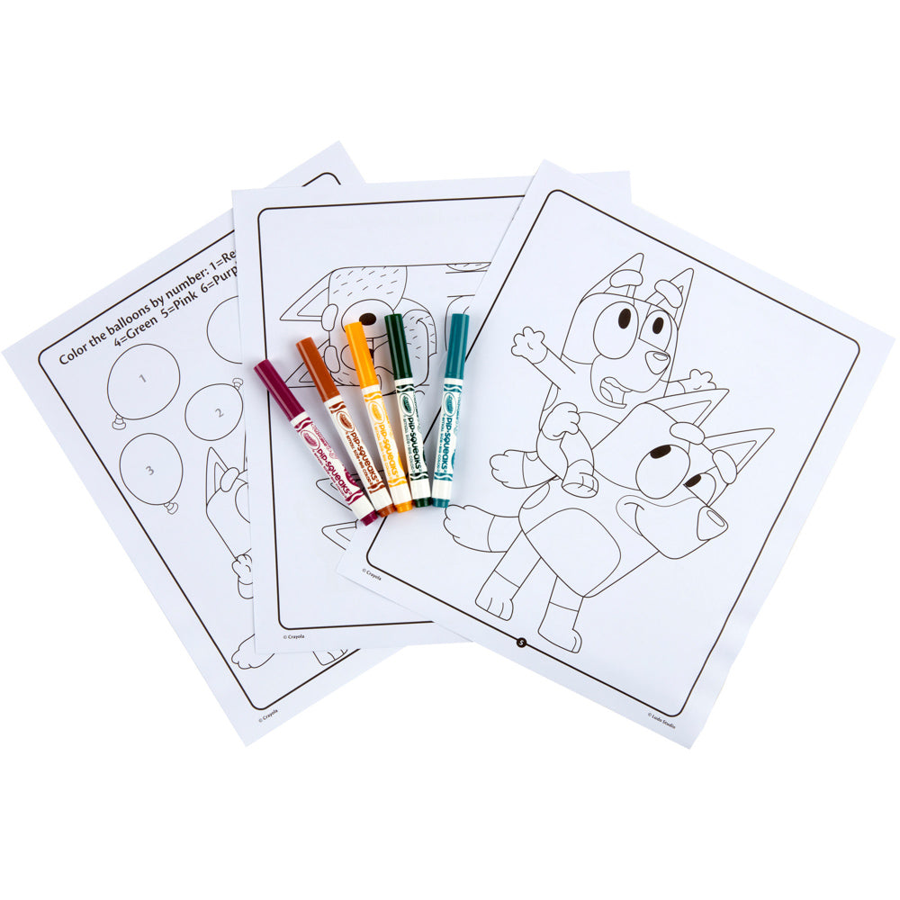 Crayola Colouring & Sticker Activity Set - Bluey