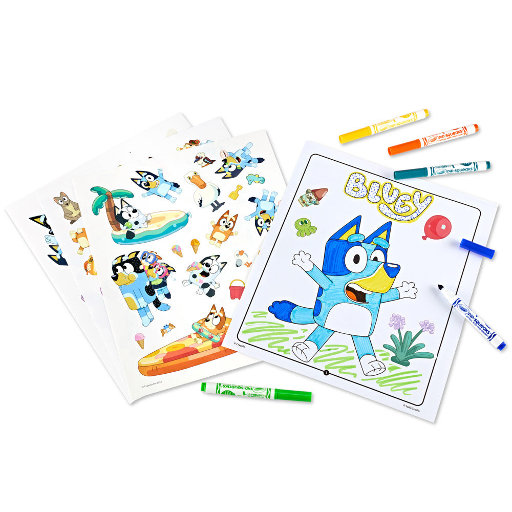 Crayola Colouring & Sticker Activity Set - Bluey