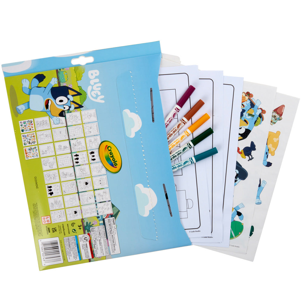 Crayola Colouring & Sticker Activity Set - Bluey