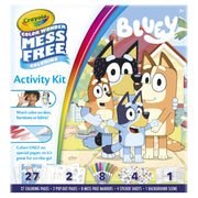 Crayola Colour Wonder Activity Kit Bluey colouring book