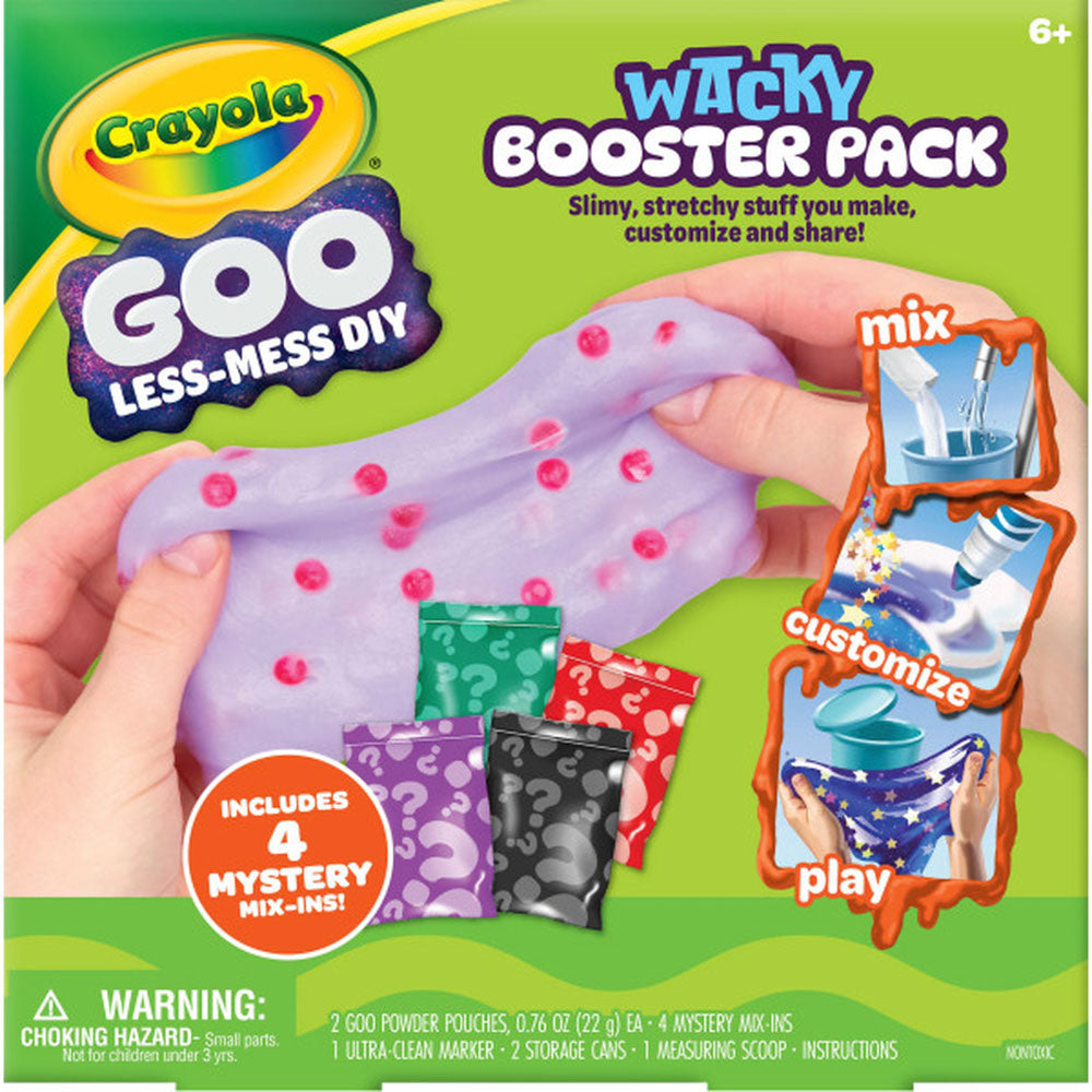 Crayola Goo DIY Slime Wacky Booster Pack