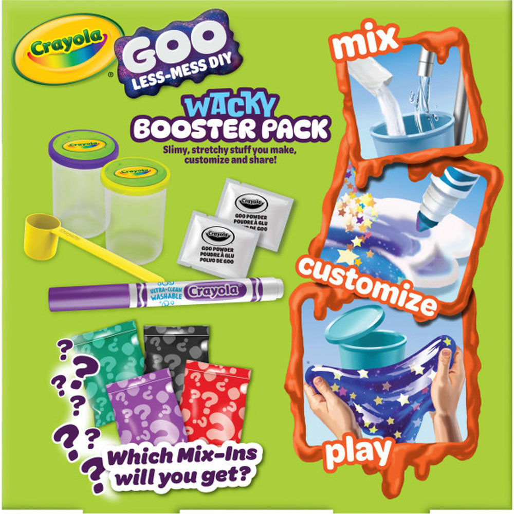 Crayola Goo DIY Slime Wacky Booster Pack