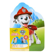 Crayola PAW Patrol Colour & Sticker Activity Set with markers and colouring sheets