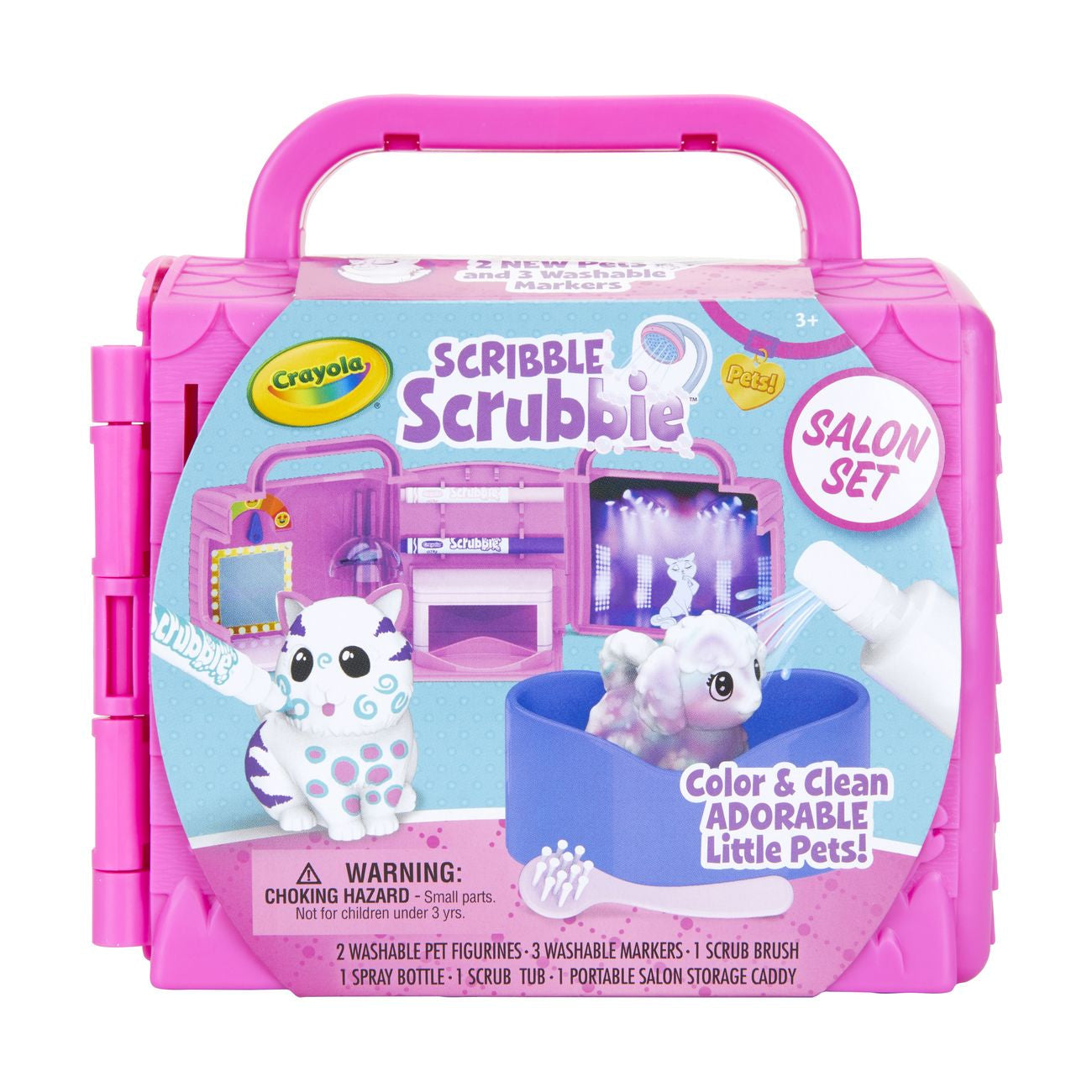 Crayola Scribble Scrubbie Beauty Salon Kit - Toyworld NZ