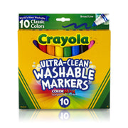 Crayola Ultra-Clean Washable Markers 10 Pack - Toyworld NZ