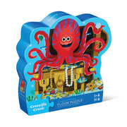 Crocodile Creek 36 Piece Floor Puzzle Octopus Treasure jigsaw.