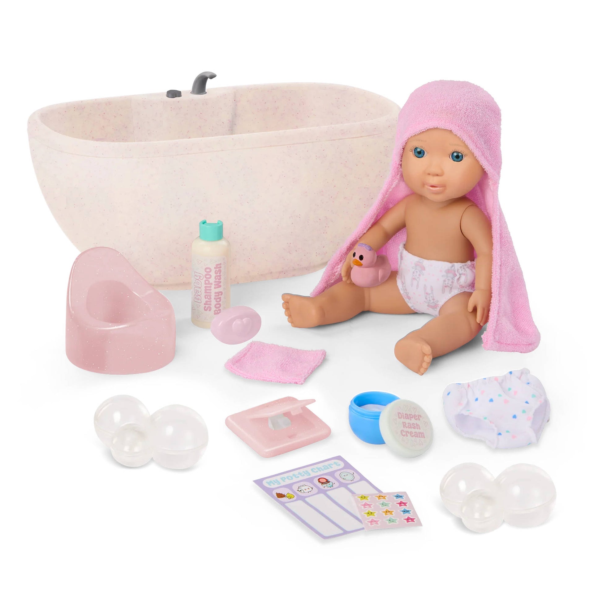 Our Generation Baby Lacy & Bathtime Set - Toyworld NZ