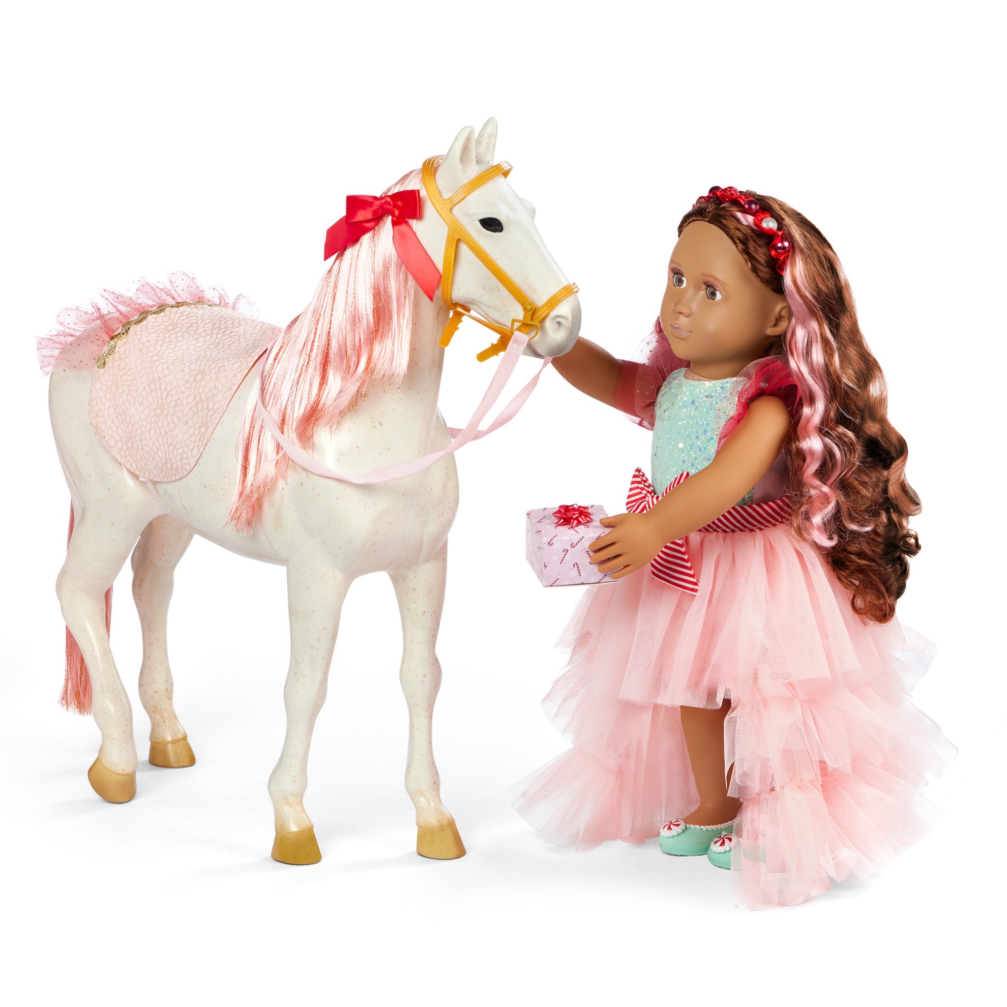 Our Generation 20 Inch Glisten Holiday Horse