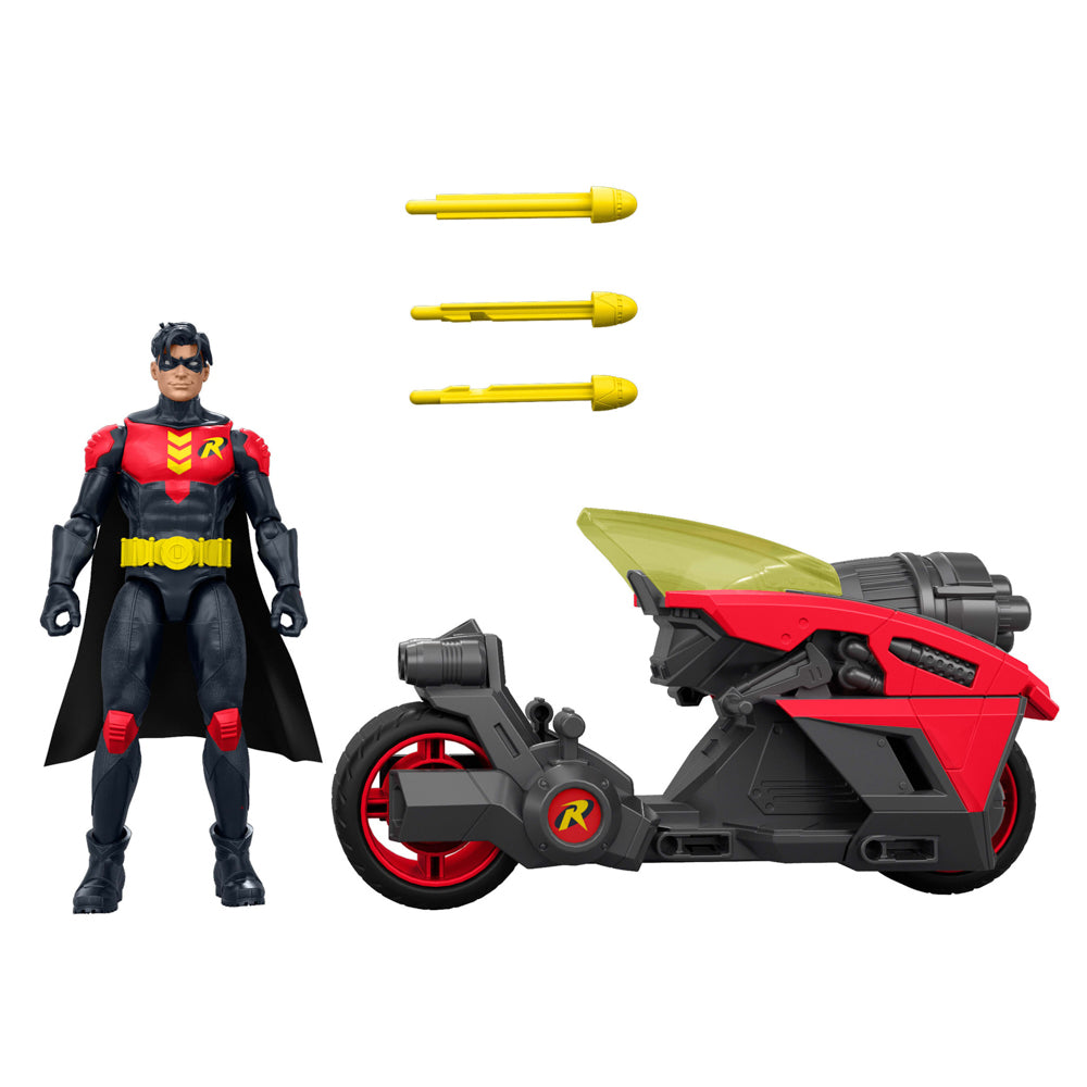 DC Premier 6.5 Inch Action Figure - Robin Cycle toy.