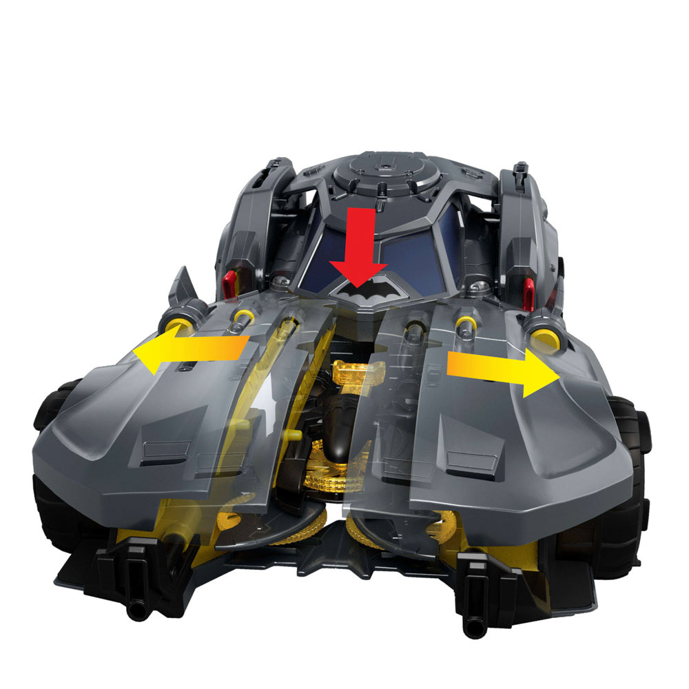 DC Premier Batman Batlink Batmobile car toy.