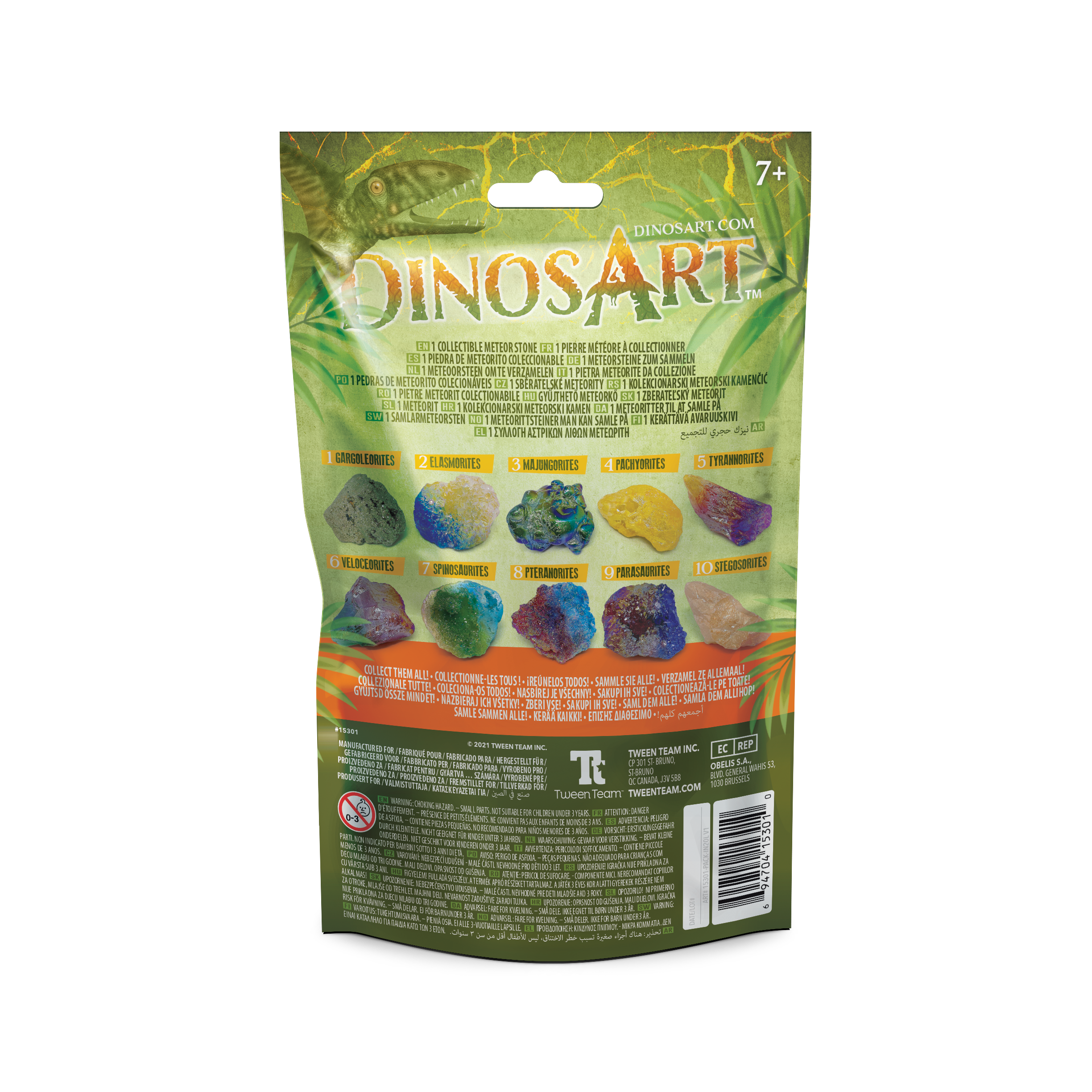 Dinosart Collectible Meteor Stone Blind Pack